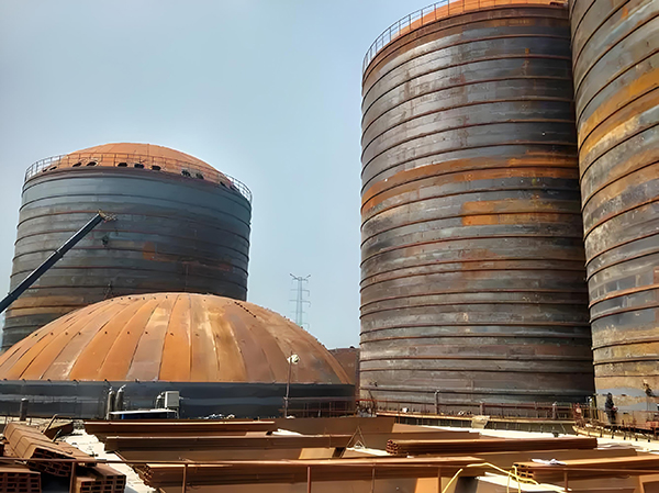 扎囊焦粉钢板仓